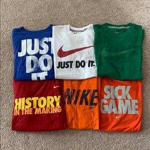 Nike Tops - Nike boys tee shirts Nike Tops - Nike boys tee shirts